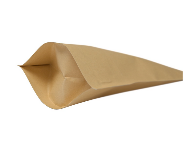 4 Oz Kraft Paper/AL Foil Lined Stand Up Pouch (500/case) - $0.219/pc